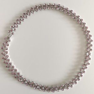 Swarovski Purple Crystal Necklace